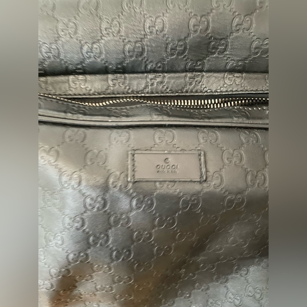 Gucci carry-on duffle bag